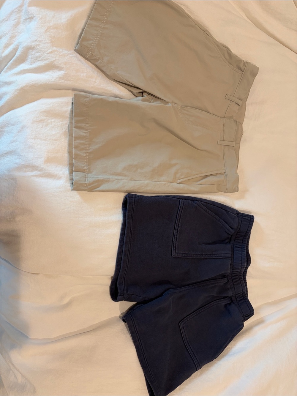 Crewcuts Khaki Chino & Navy Pull-On Shorts Set